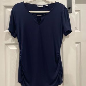 Navy Blue Blouse